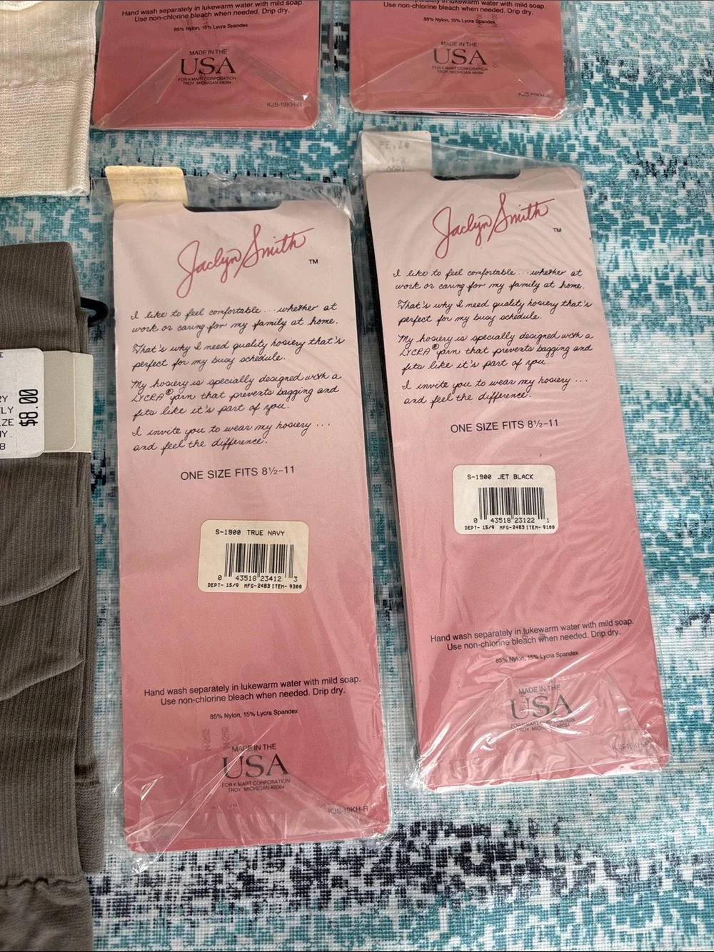 Vintage Deadstock Designer Trouser Socks Knee Highs Lot 13 Pairs NOS